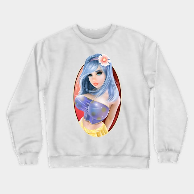 Ryanne Flowers Crewneck Sweatshirt by poolboy